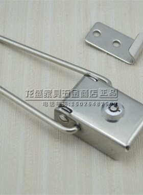 公交站台候车亭广告灯箱锁不锈钢锁扣 广告灯箱锁瑞虎3后备胎罩锁