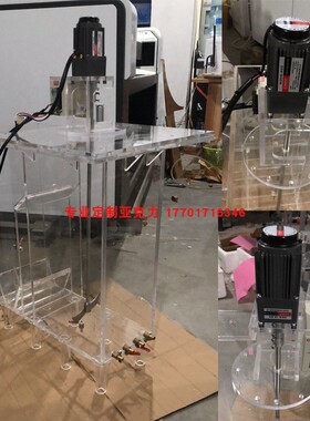 透明亚克力好氧池亚克力厌氧池有机玻璃溢流堰沉淀池实验装置定制