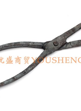打铁钳子手工圆嘴钳铁钳加长火钳石墨钳炉工钳工业钳夹持类工具