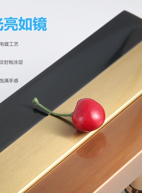雅黑不锈钢方管黑色烤漆黑哑黑磨砂黑玻璃门拉手大门木门扶手把手