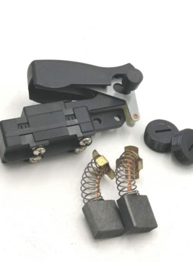 卡顿355-1型材切割机开关碳刷帝克355A钢材切割机开关按钮配件
