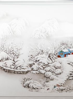 景德镇陶瓷器小鱼缸睡莲盆碗莲乌龟缸水族笔洗养鱼盆缸工艺品摆件