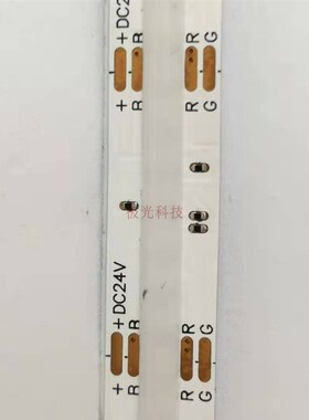 LEDCOB12V 756灯 12mm宽 24V 840灯 10mm宽柔性软灯带七彩RGB灯带