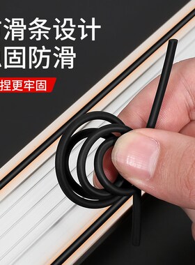 铝合金广告防护尺t型美工裁切绘图切割kt板丁字防滑护手专用直尺