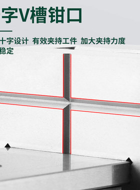 君达万向精密虎钳夹具磨床可调角度平口钳旋转斜度批士234寸台钳