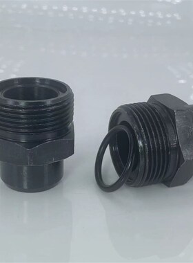 JB988液压焊接接头体A C D H型单丝头高压焊接式公制直通端接头体