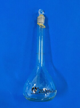 白容量瓶 玻璃定容量瓶 具塞细颈梨形瓶25 50 100 250 500 1000ml