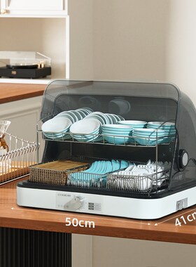 商用餐具消毒机筷子专用汤勺子调料小碗碟收纳盒带盖防尘虫多功能