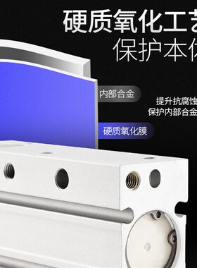 SMC型气动手指气缸夹爪双动机械开闭气爪180度MHY2-16D/10D20D25D