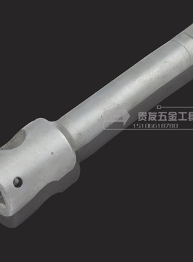 重型套筒头气动风炮六角汽修接杆弯杆棘轮扳手滑行杆19mm方加力杆