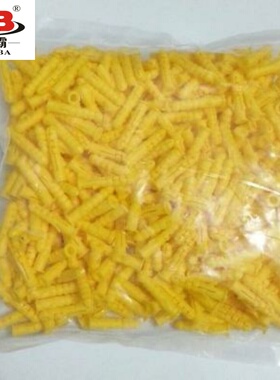 新款6厘膨胶涨彭胀管螺丝胶塞自攻钉配套胶粒澎涨膨胀塞管塑料