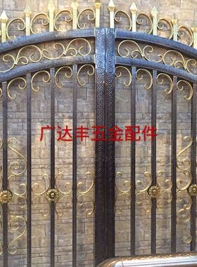 不锈钢欧式门花配件 庭院楼梯围栏护栏防盗网装饰艺术花件 c字花