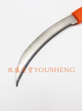 龙牌信得利不锈钢塑柄小镰刀锄草镰带锯齿割草刀锯齿割草刀镰刀