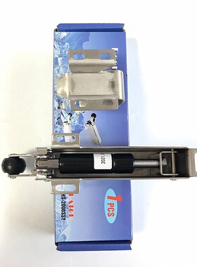 冷库门回归器不锈钢平门锁铰链把手冷冻库自动回位液压强力闭门器
