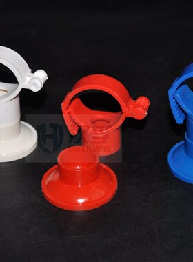pvc多用给水吊卡20 25 32通用吊卡ppr吊卡水管吊卡线管红色蓝色白