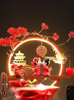 结婚礼物套装创意新婚送新人朋友闺蜜伴手礼喜庆装饰高度新婚礼品