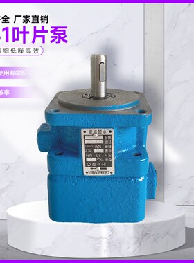 叶片泵YB1-10/4/6.3/16/20/25/32/40/50/63/80/100液压油泵单双联