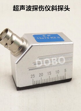 超声波斜探头5P10x10K2.5金属钢管焊缝夹杂K2探伤仪45/60/70度UT