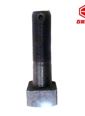 反击破加厚四方头螺栓 高强度四方头细牙螺丝矿石场配件M24*2*115
