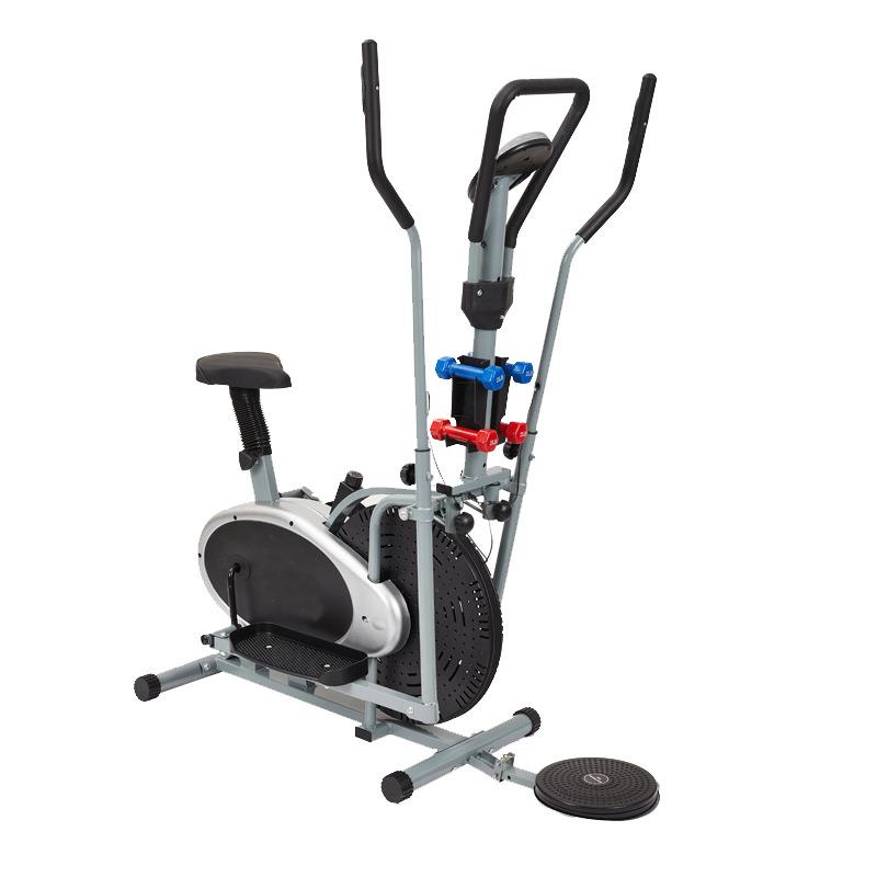 Fan bike, elliptical machine, exercise bike, manufacturer, fitness club, spinning bike with twisting waist and dumbbells