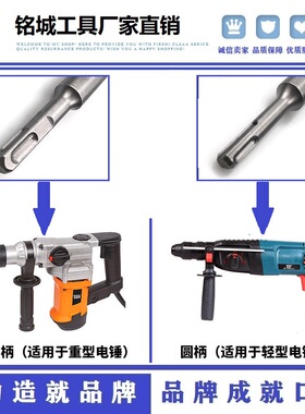 墙壁钻孔器混凝土电锤钻钻头空调管冲击钻头打孔砖墙穿墙干钻扩孔