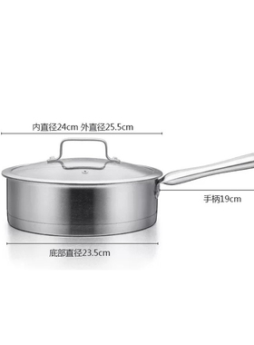 不锈钢锅具组合平底锅汤锅样板房间厨房饰品摆件组合套装橱柜装饰