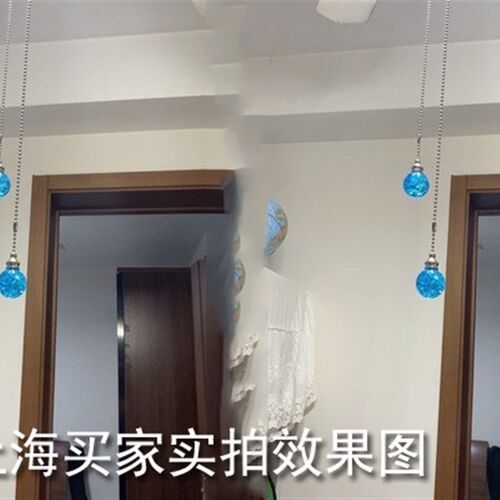 高档拉手吊坠装饰开关延长加长线拉绳拉线吊链电风扇吊灯具配件 - 图2