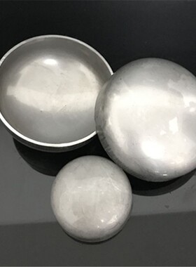316不锈钢封头工业级平底椭圆型焊接堵头工业圆型管帽57 108 1200