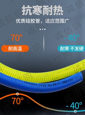 整盘透明矽胶钢丝软管加厚4分6分一寸一寸二防冻耐油抽水柴油加油