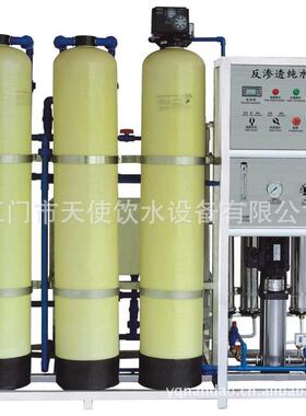 反渗透净水器水处理设备大型工业商用RO去离子1吨直饮纯水不锈钢