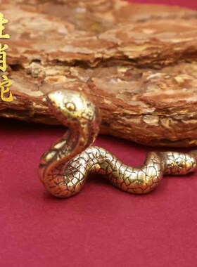 黄铜十二生肖摆件全套生肖鼠牛虎兔龙蛇马羊猴鸡狗猪属相工艺品