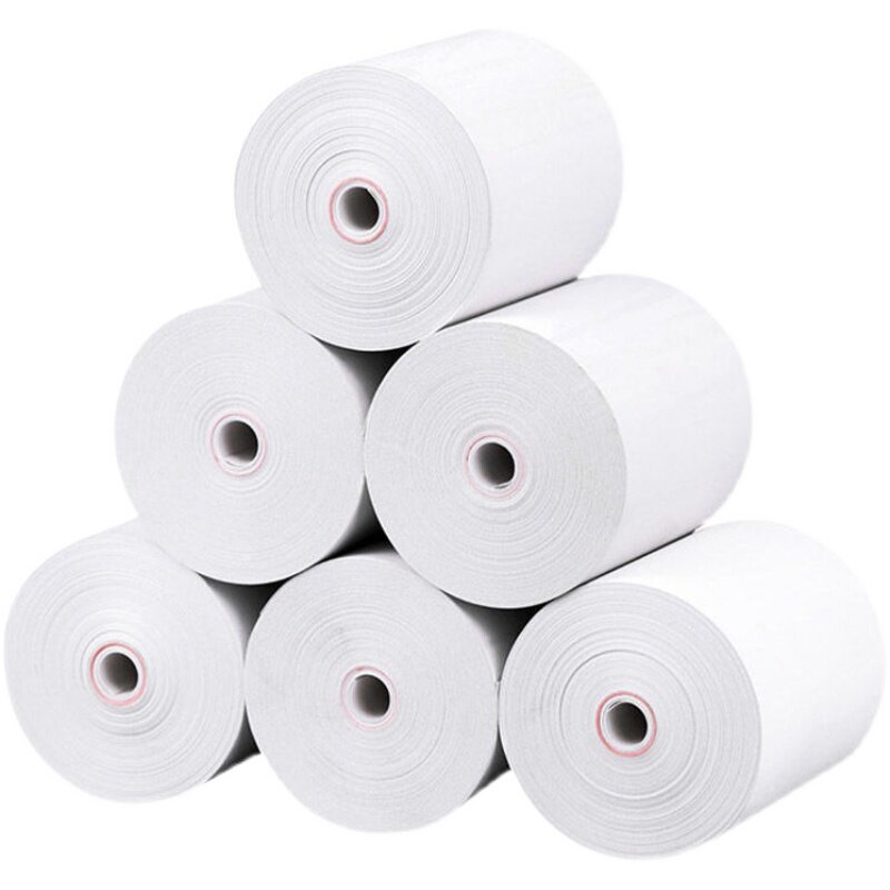 Thermal printing paper coreless receipt paper cashier takeout order catering milk tea shop supermarket universal 58mm80mm