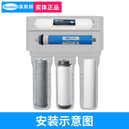 汉斯顿净水器02滤芯1503ro膜HSD-R075E-03 01 15 12原装正品滤芯 - 图0