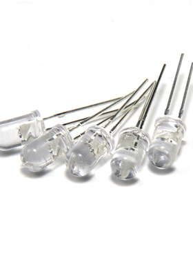 发光二极管3mm5mmLED灯泡 高亮红绿黄蓝白色F3F5共阴共阳直插灯珠