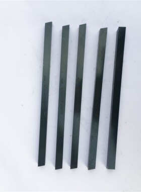 黑皮氮化加硬白钢刀高速钢车刀片雕刻未开刃DIY2 4 6 8 10长200mm