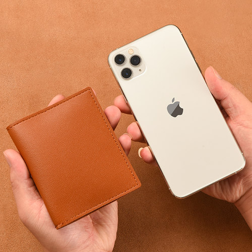 女卡包超薄小巧银行证件卡套驾驶证小钱包简约轻薄款防消磁卡片夹 - 图1