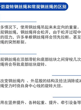 304不锈钢防旋转钢丝绳吊机起重专用电动葫芦不缠绕吊车防扭钢绳