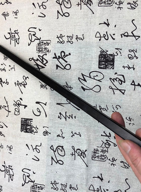 檀木棍教鞭方棍红檀黑檀紫光檀乌木戒尺spank工具家用家法尺复古