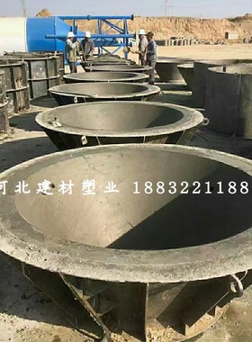 预制混凝土污水检查井模具圆形水泥井模板涵管井筒圆柱磨具阀门井