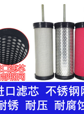 汉克森CTA气泵空压机油水分离器过滤棉压缩机精密过滤器滤芯通用