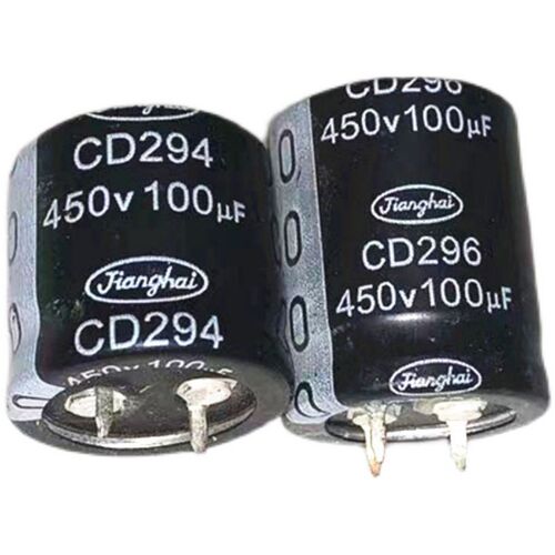 全新电解电容CD296 450V100UF CD294 现货供应400V120UF 150UF - 图1