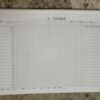 Free shipping attendance sheet, A3 large attendance registration form, 8K timekeeping form, attendance registration book, large size 50 sheets/book