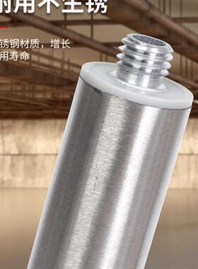 红外线水平仪升降支伸缩杆不锈钢平水仪支架伸缩杆三脚架配件大全