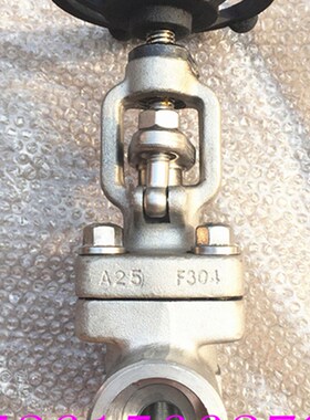 美标闸阀Z61W-800LBP DN15-50截止阀F304锻钢承插焊丝口对焊闸阀