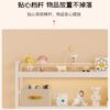 Desktop bookshelf hole board storage rack student desk office workstation computer desk multi-layer iron storage rack