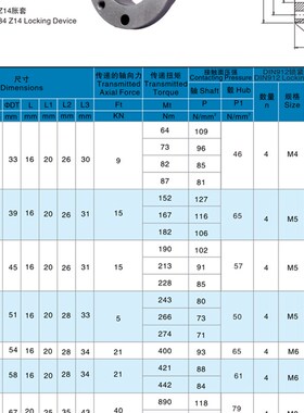 Z14胀套胀紧连接套ZJ11涨紧联结套免键涨紧轴套ADK-N涨套EUX-41
