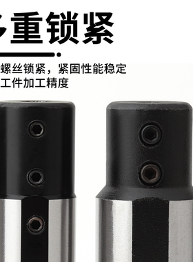 小孔内孔刀套SHB-25小径刀杆内孔夹套圆柄数控车床D20减径套SHB12