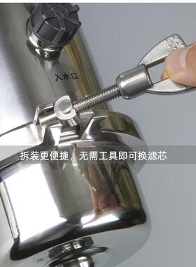 外压超滤膜净水机厨房净水器过滤黄泥水铁锈滤水器可重复使用滤芯