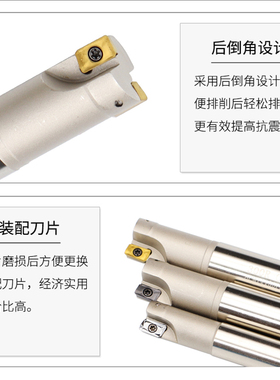 数控铣刀杆300R立铣刀R0.8直角铣刀杆CNC铣床1135立铣刀杆
