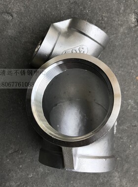 304不锈钢316丝扣弯头内丝弯头内牙直角90度4分DN25【重型加厚】